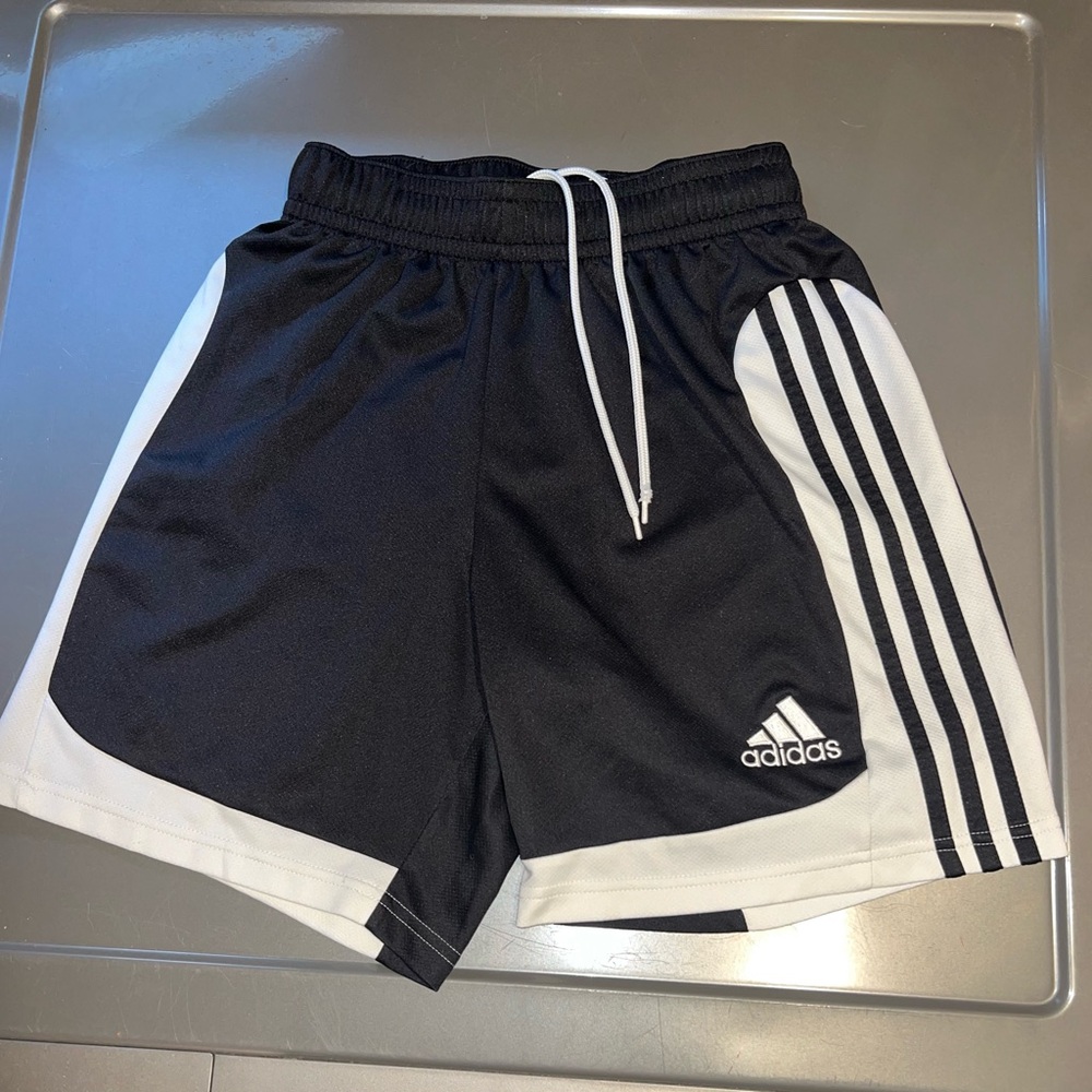 Adidas Clima 365 Athletic Shorts Size Small Black & White